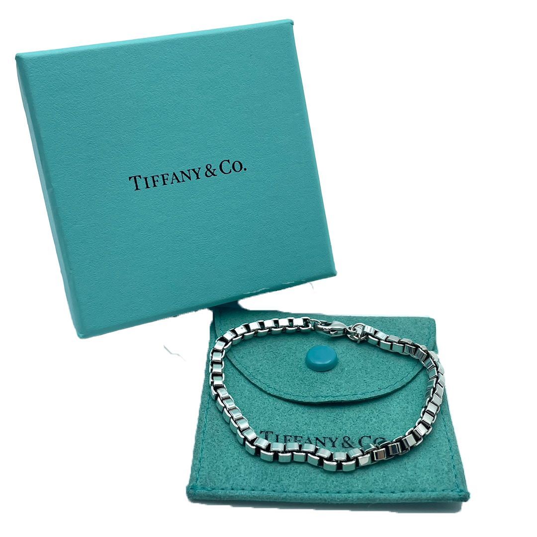 ティファニー　ベネチアンブレスレット　Tiffany & Co. シルバー925 TIFFANY&Co. ティファニー ベネチアン ブレスレット シルバー925
