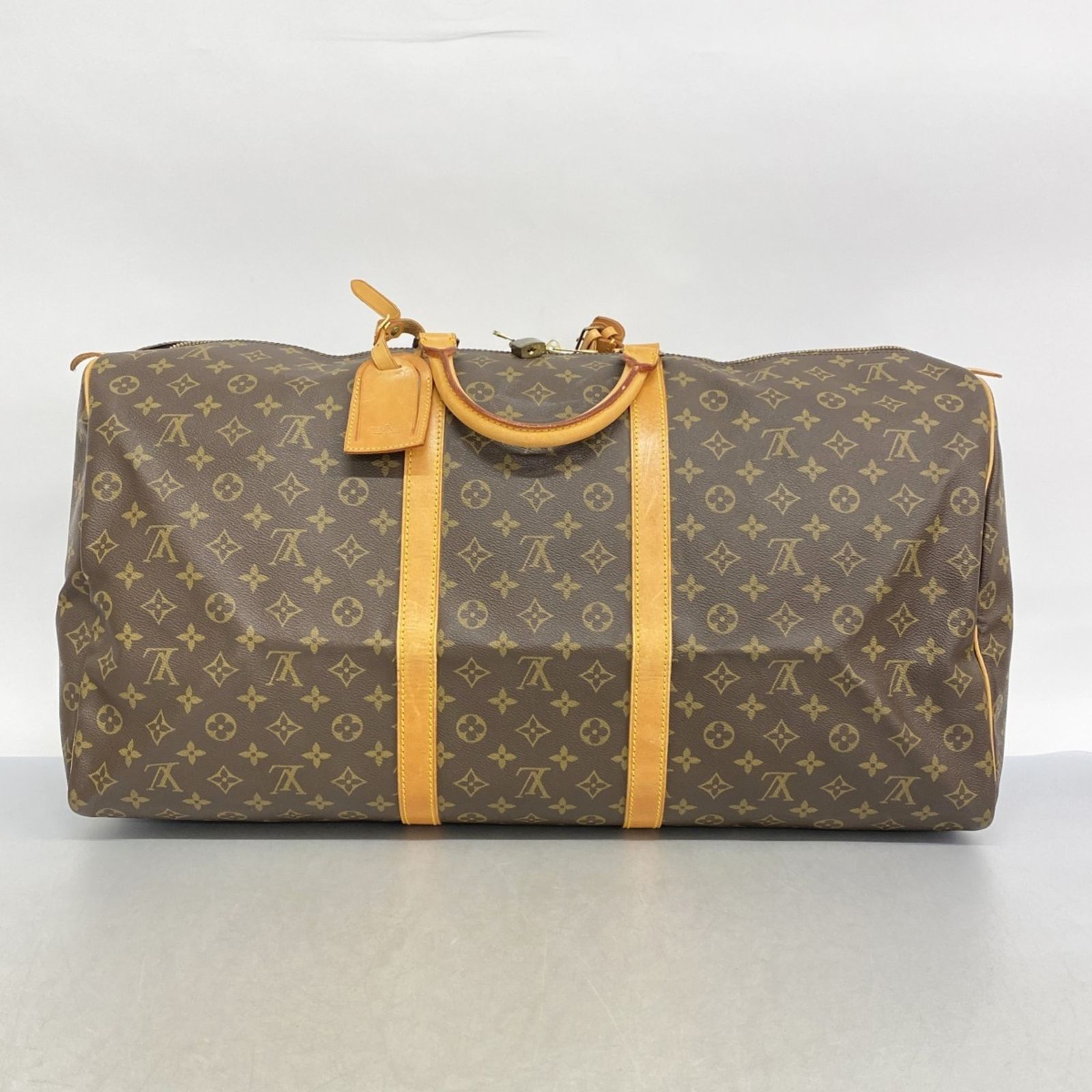 良品　ルイヴィトン キーポル60 M41422　ボストン LOUIS VUITTON - ルイ・ヴィトン キーポル60 M41422 モノグラム