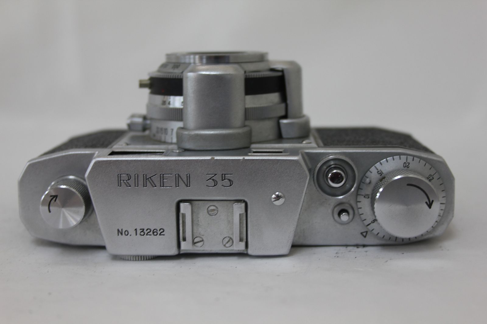 訳あり品】 RIKEN 35 RICOMAT 4.5cm F3.5 ケース付き レンジ