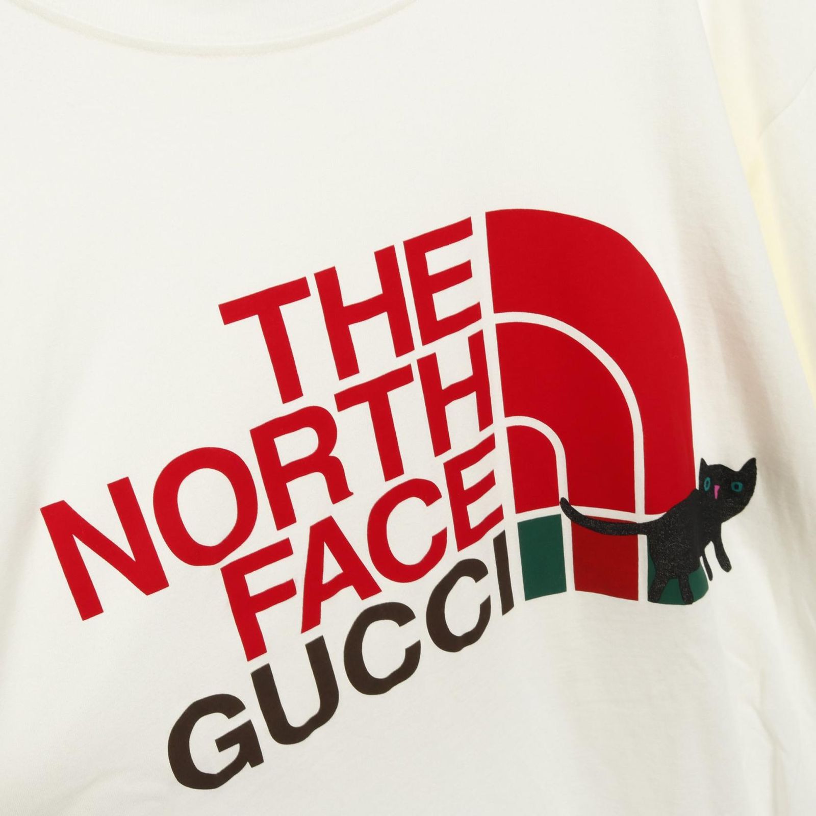 グッチ GUCCI カットソー GUCCI × THE NORTH FACE 615044 ホワイト