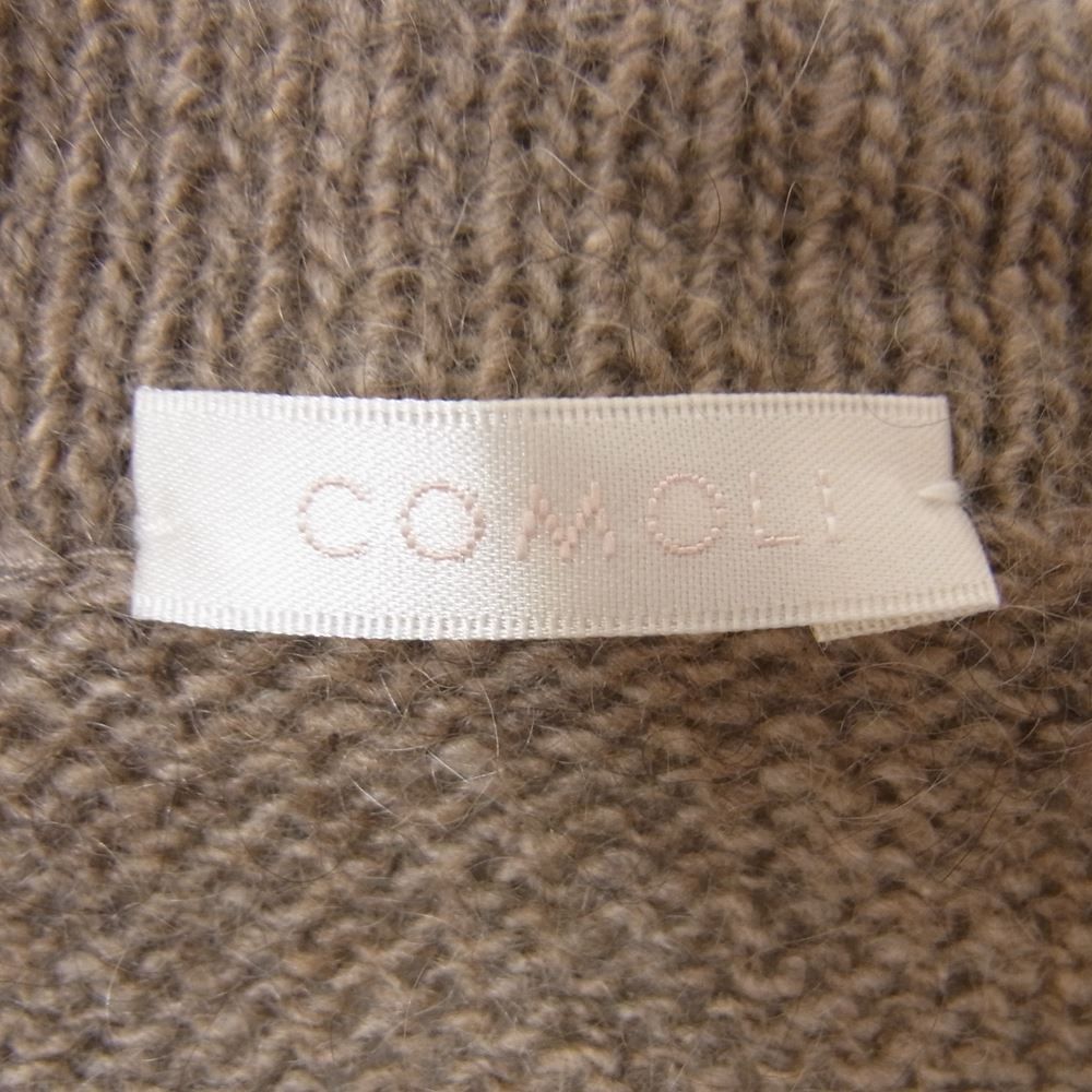 COMOLI コモリ ニット 20AW S03-06009 CASHMERE KNIT JACKET カシミヤ ニット ジャケット カーディガン  ライトブラウン系 3【中古】 - メルカリ