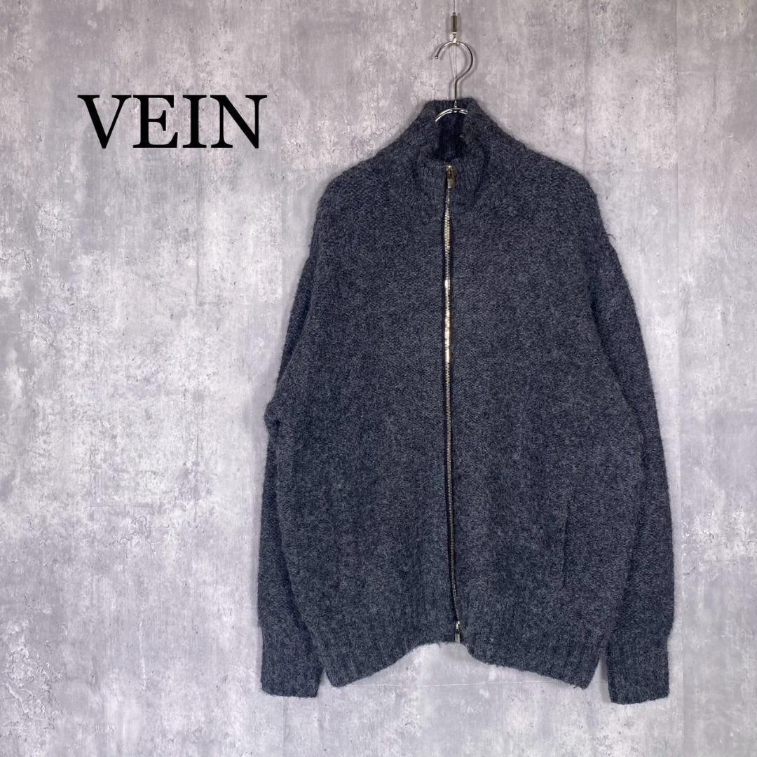 『VEIN』ヴェイン (2) ダブルジップ ウール ドライバーズニット VEIN』ヴェイン (2) ダブルジップ ウール ドライバーズニット - メルカリ