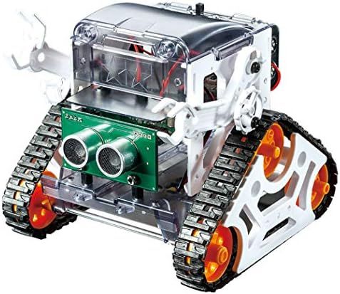 タミヤ プログラミング工作シリーズ No.01 マイコンロボット工作セット クローラータイプ 71201