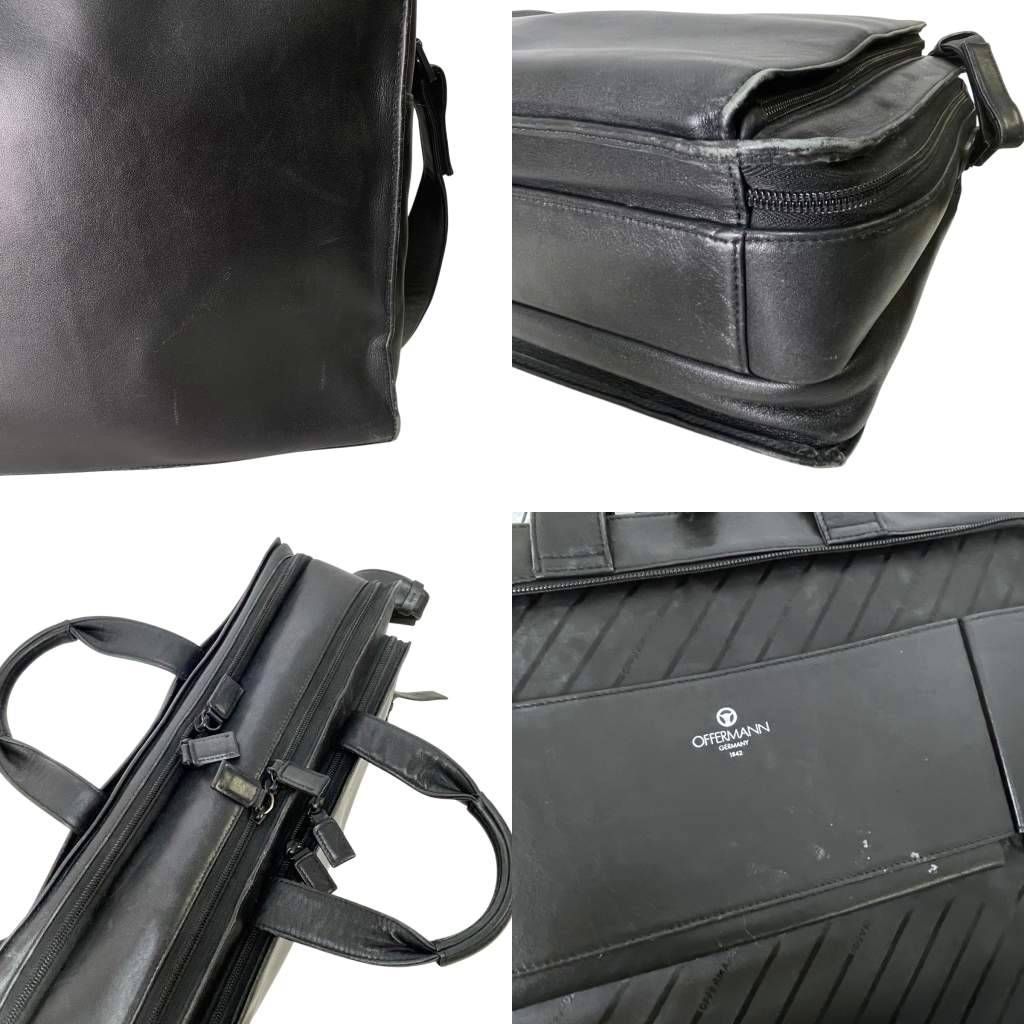 オファーマン OFFERMANN レザー ビジネスバッグ 2way ショルダーバッグ 
