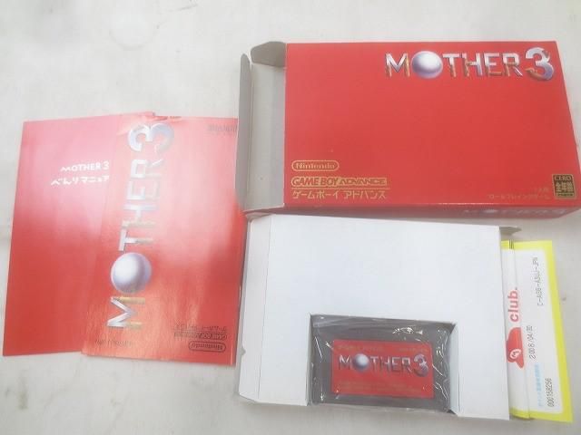 中古品 ゲーム ゲームボーイアドバンス ソフト MOTHER3 取扱説明書 箱付き 中古品 ゲーム ゲームボーイアドバンス ソフト MOTHER3 取扱説明