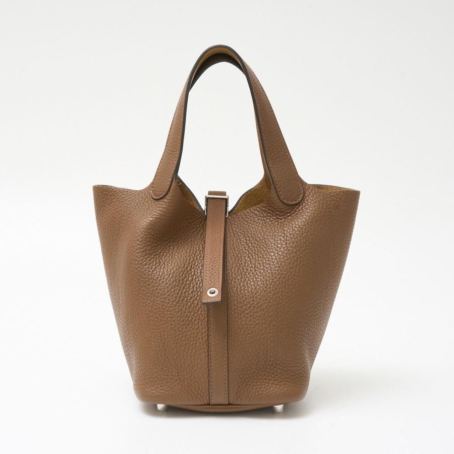 エルメス ピコタンロックMM エクラ トリヨンクレマンス バイカラー Z刻印 HERMES - エルメス ピコタンロックMM エクラ トリヨンクレマンス