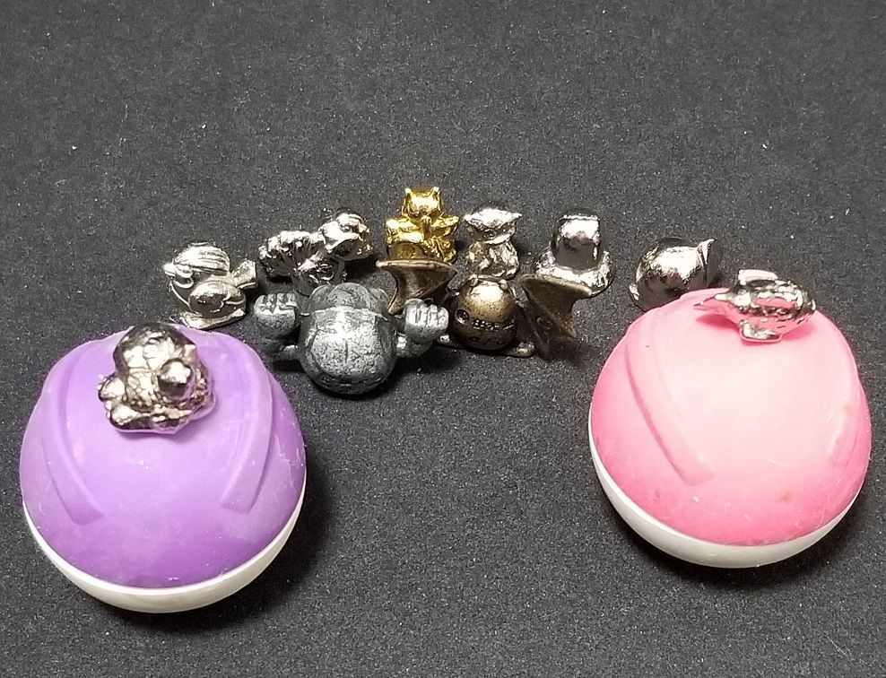 当時品 ポケモン けしモン＆メタルコレクション ミュウ・ミュウツー