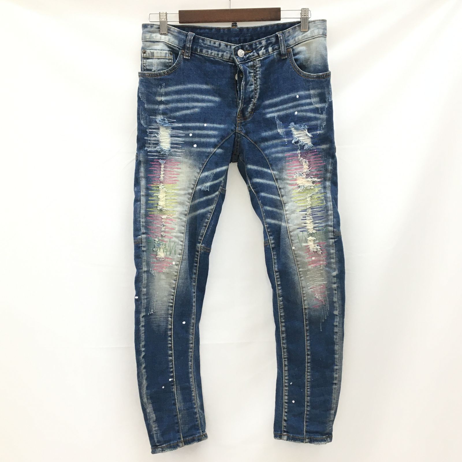 DSQUARED2 CLASSIC KENNY JEANS ディースクエアード 刺繍 デニム