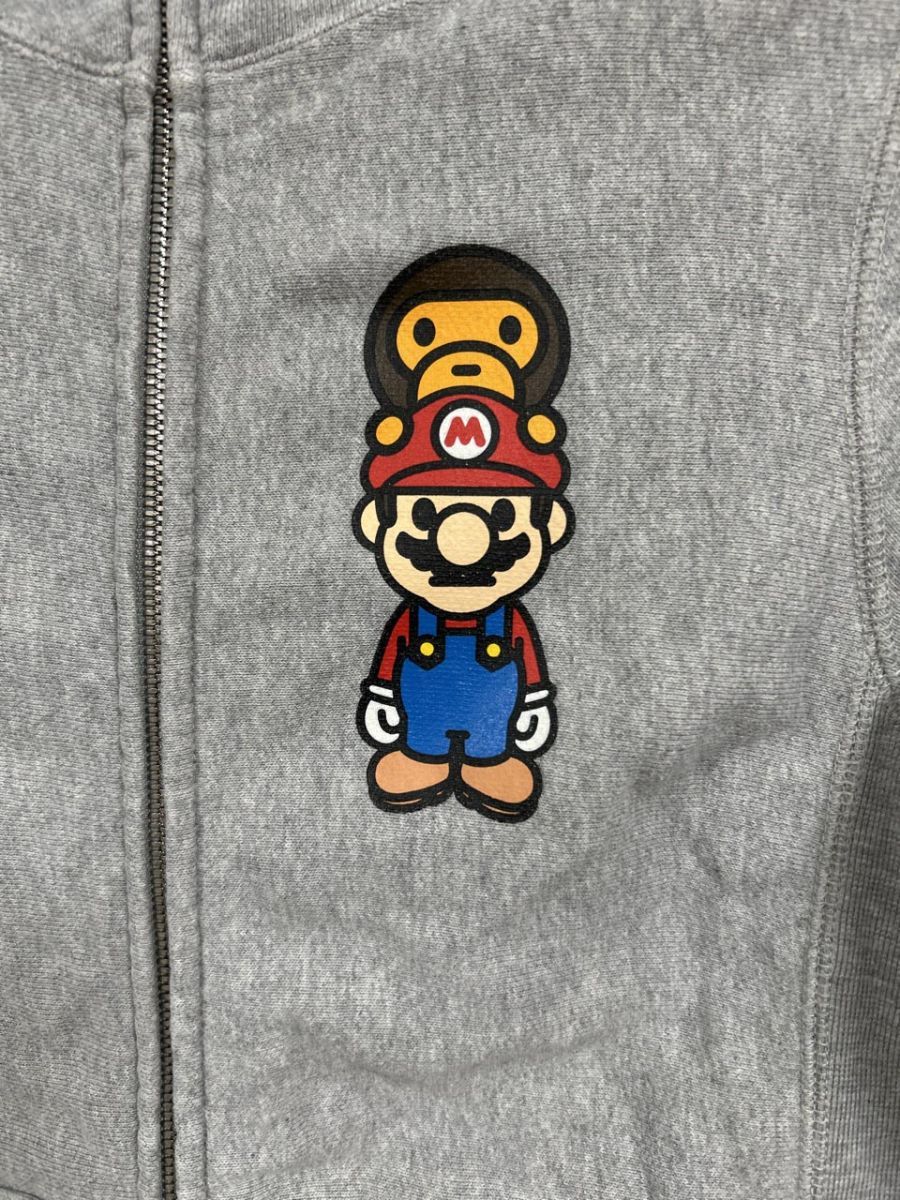 A BATHING APE アベイシングエイプ 希少 BAPE × Nintendo マリオ