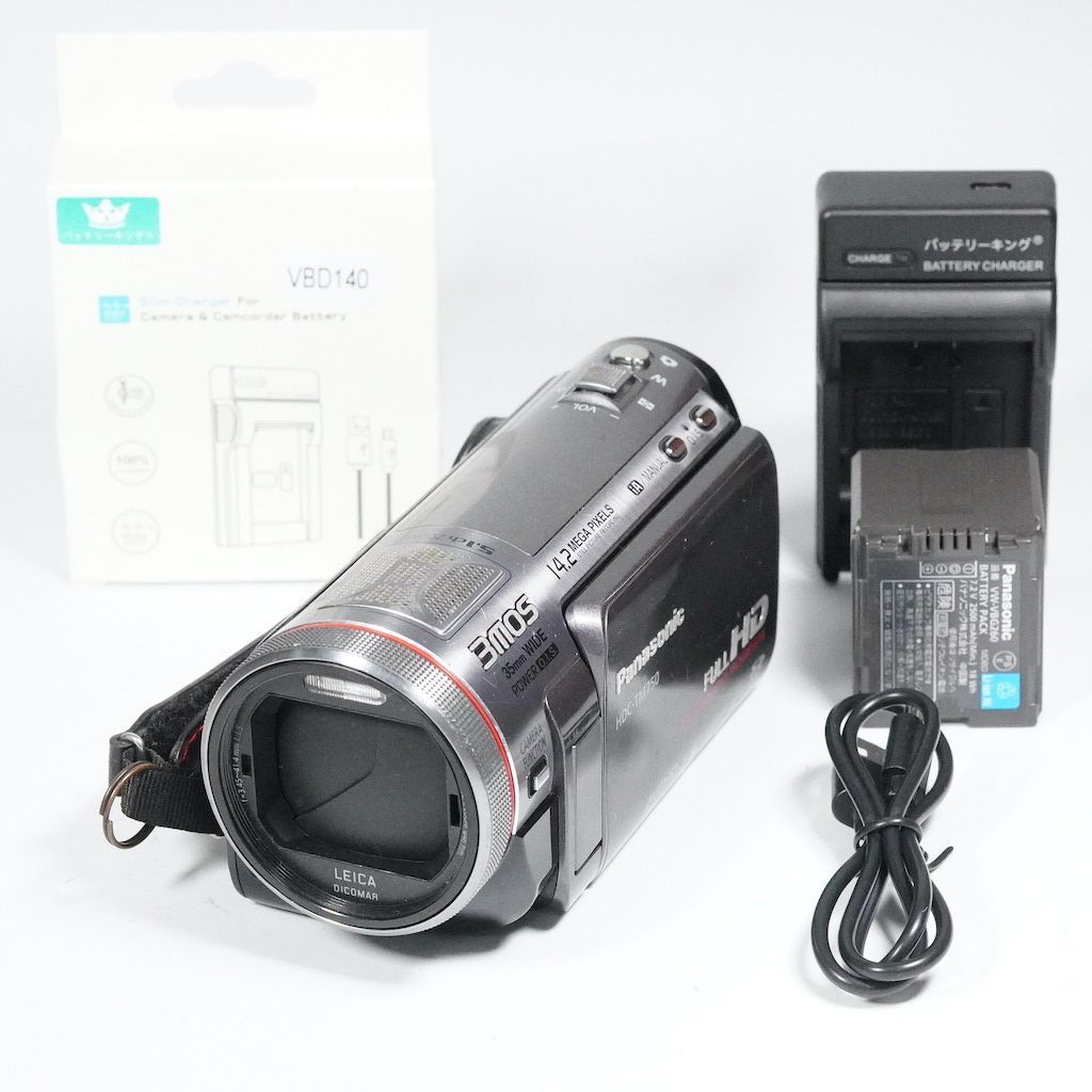 パナソニック★ハンディカムHDC-TM750★チャージャー付属品有動作品送料無料 Amazon.co.jp: パナソニック デジタルハイビジョンビデオカメラ