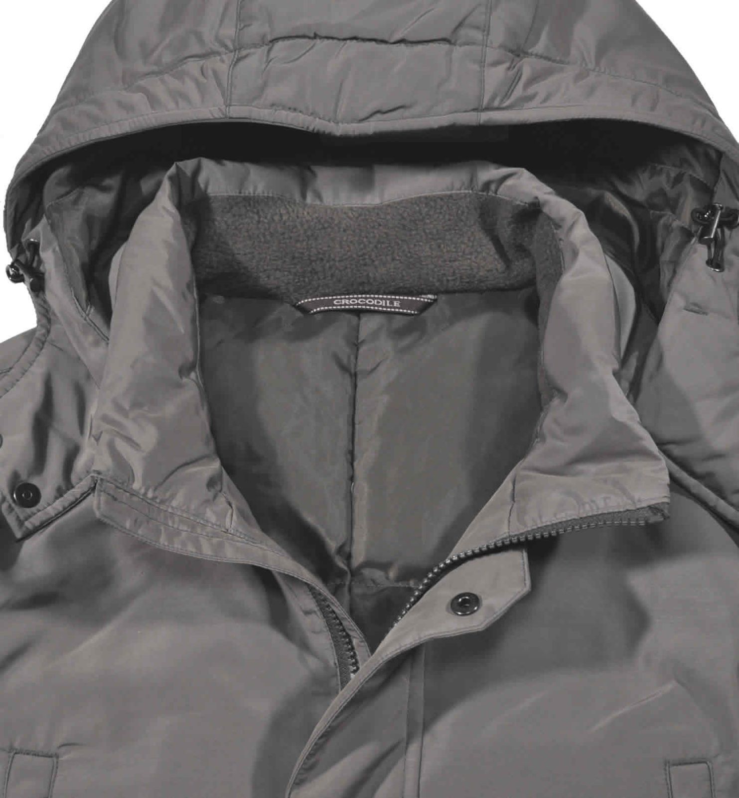 クロコダイル Crocodile ダウンコート フード付き Mサイズ 3ブラウン 1604-87406