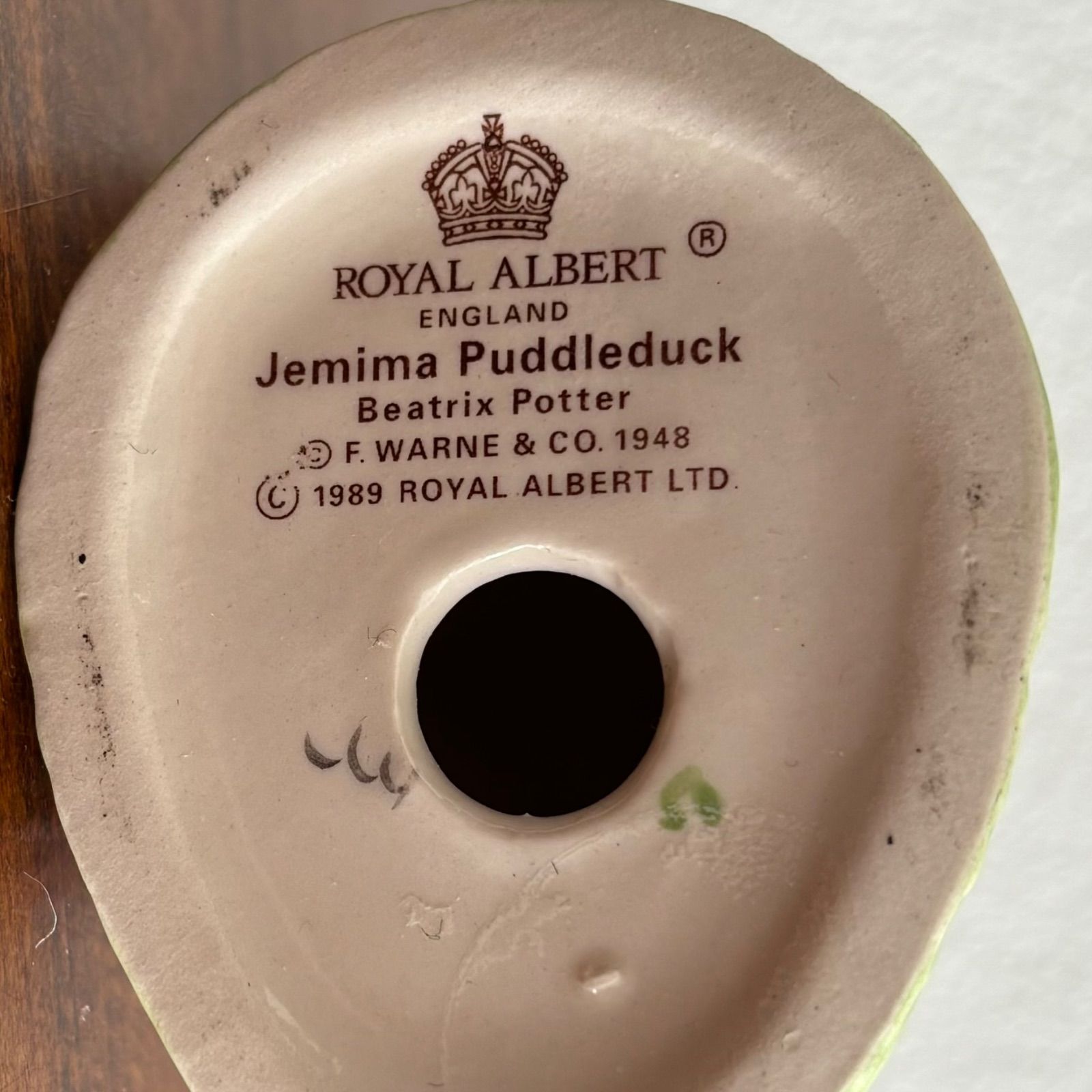 アヒルのジマイマ JEMIMA PUDDLE DUCK ロイヤルアルバート