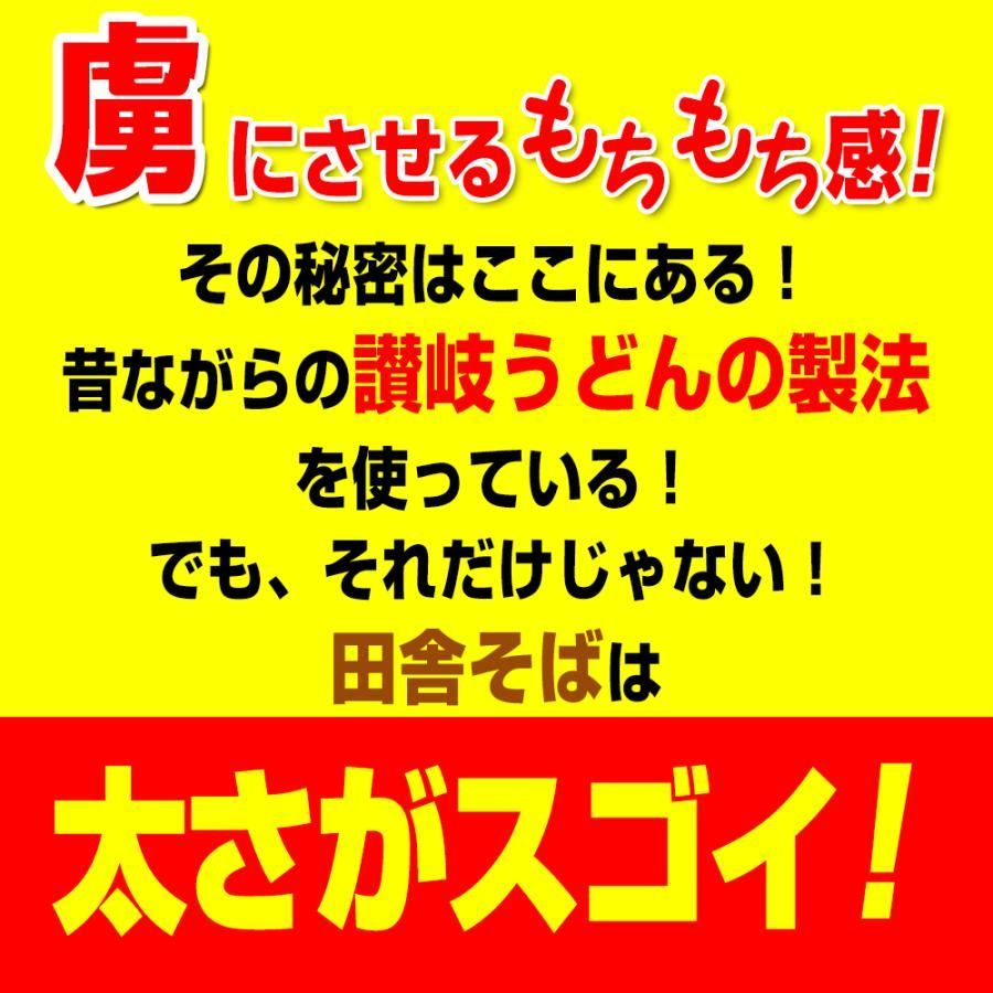 純生 讃岐田舎 そば 800g 8人前 個包装タイプ 200g×4袋 送料無料　IS4R