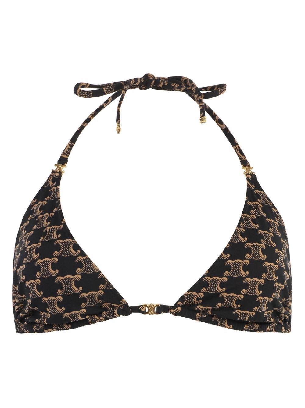 CELINE ビキニトップ トライアングルビキニトップ 2X54H939T17BR