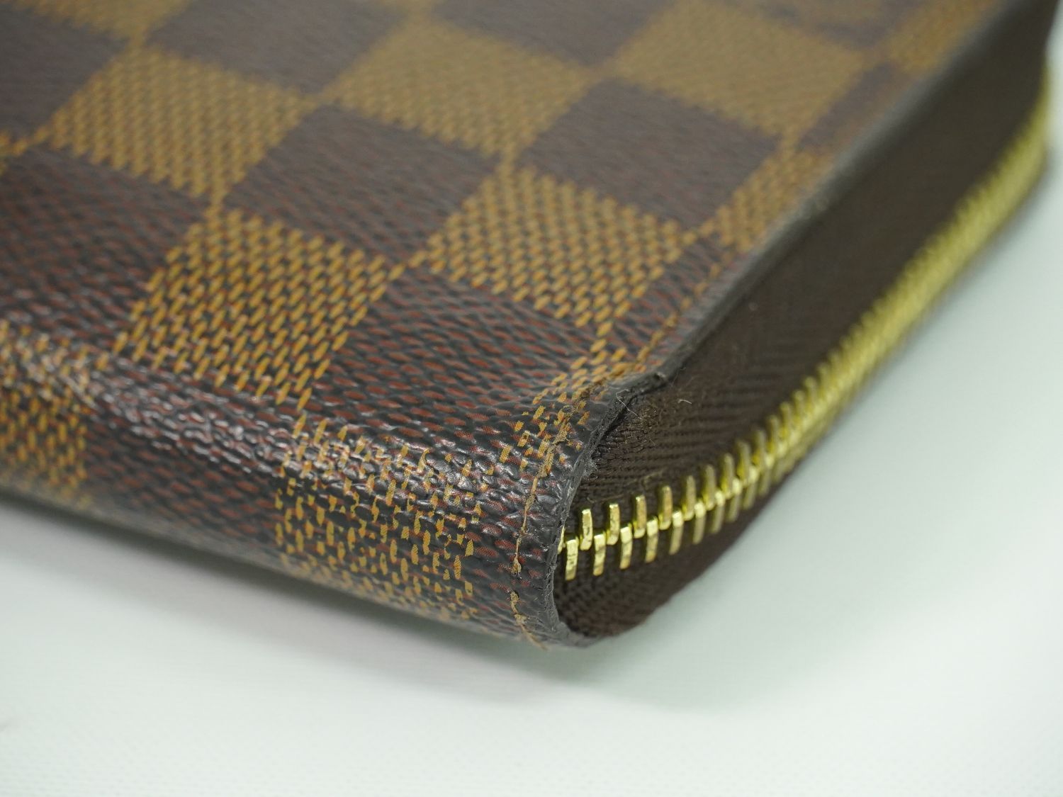 本物 ルイヴィトン LOUIS VUITTON LV ジッピーウォレット ダミエ  