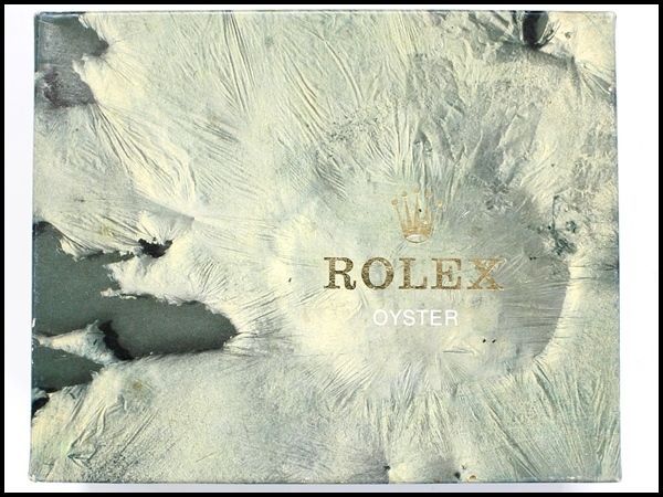 80年代 ヴィンテージBOX クレーター柄 ROLEX純正 まくら ロレックス