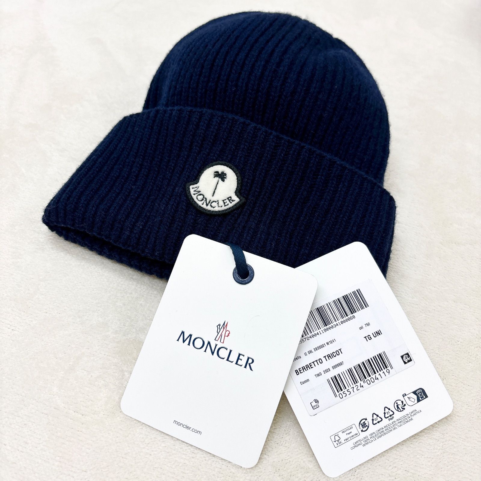 定価47300円】Moncler Palm Angels ニット帽