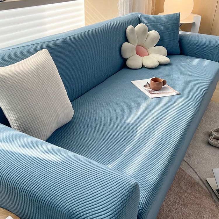 抗菌防臭フィット式ストレッチソファカバー Laurier 肘掛付3人掛け用