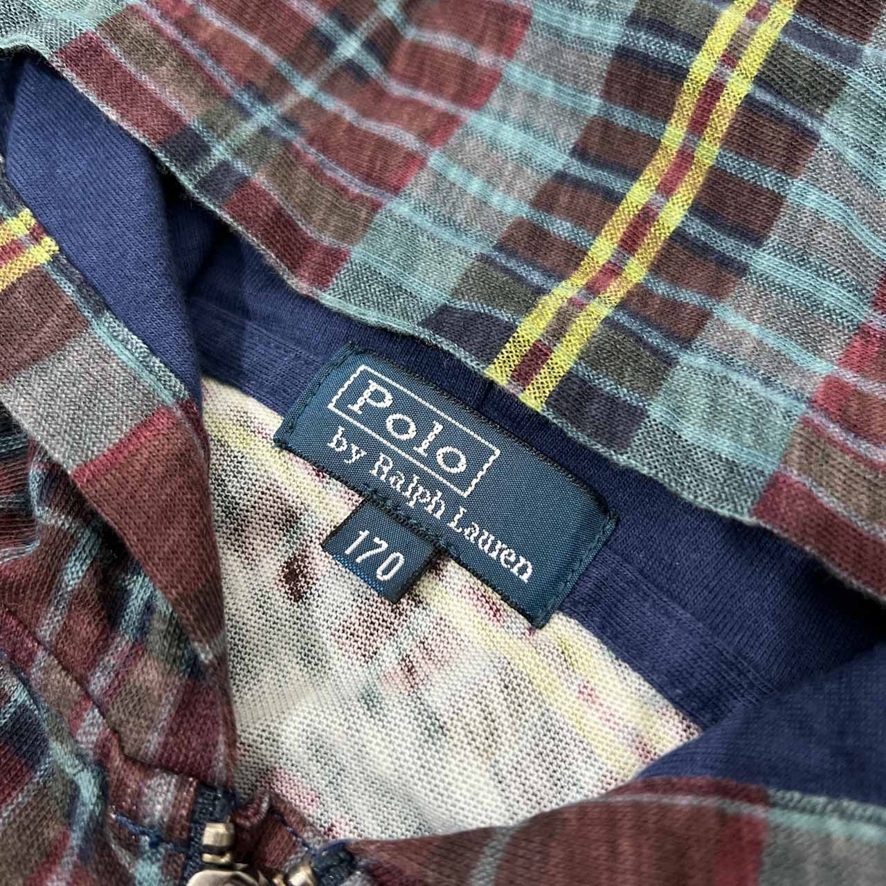 Polo by Ralph Lauren ポロ ラルフローレン チェック柄 天竺コットン 