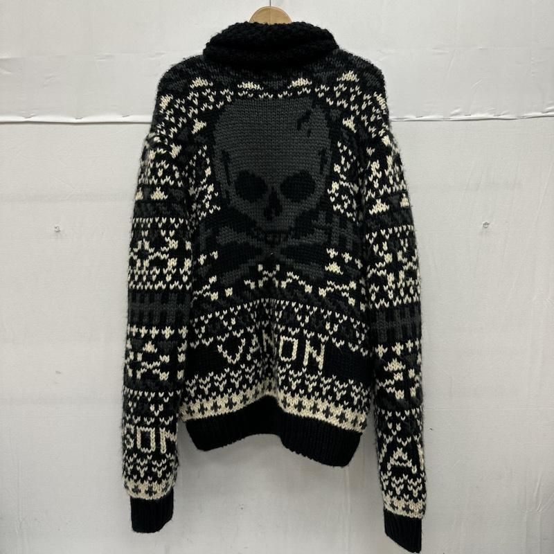 VANSON セーター XL ブラック スカル 安い VANSON セーター XL