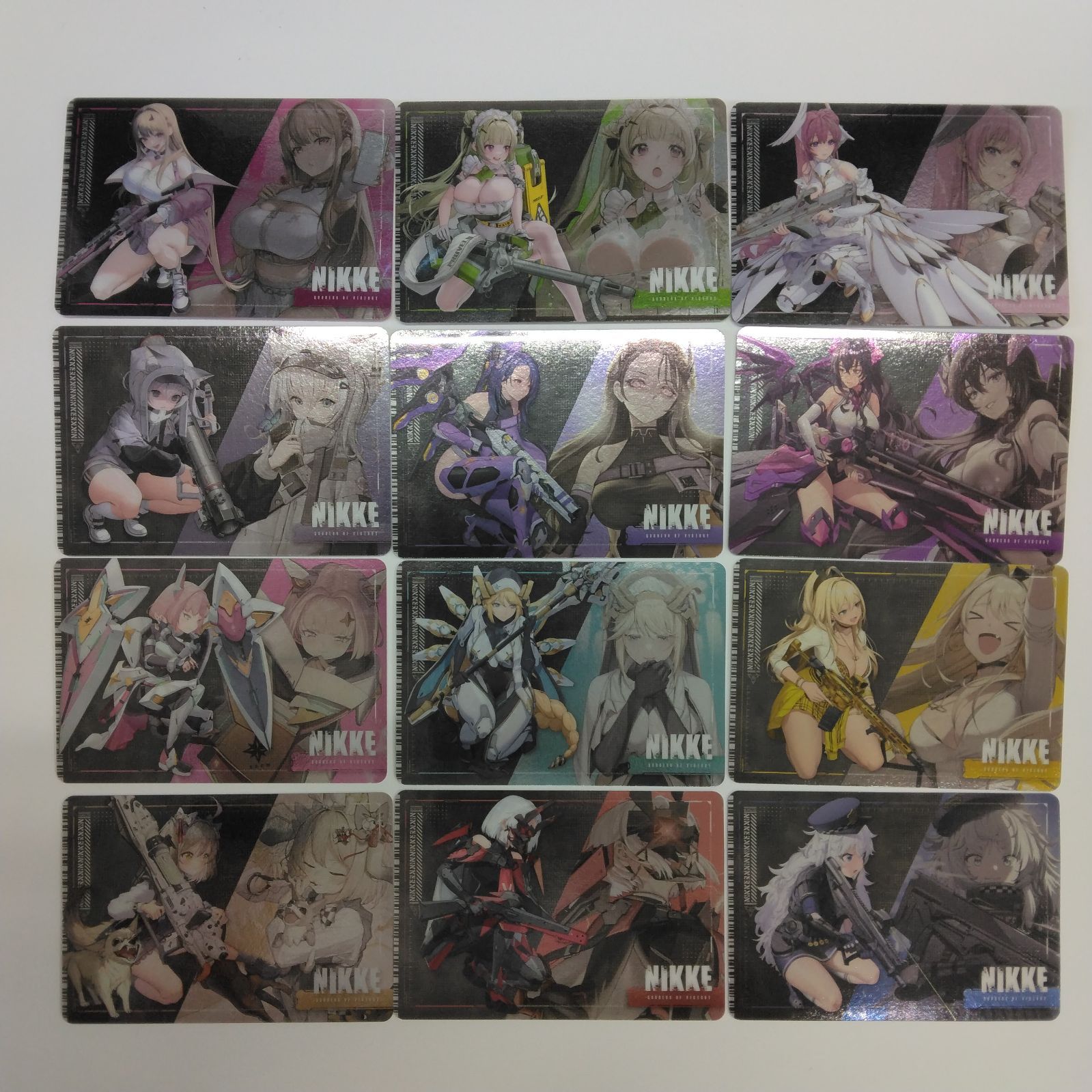 勝利の女神：NIKKE メタリックパス 全24種 フルコンプセット