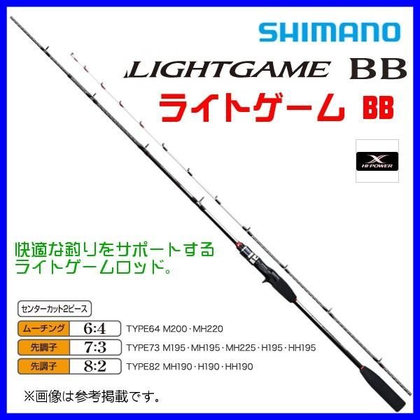 シマノ(SHIMANO) 船竿 19 ライトゲーム CI4+ TYPE64 シマノ 19 ライト