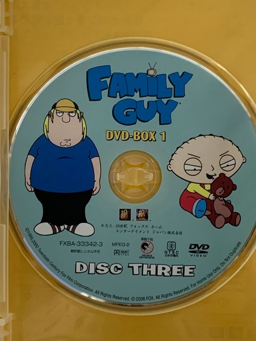 ファミリー・ガイ DVD-BOX 1 20世紀フォックスエンターテインメント