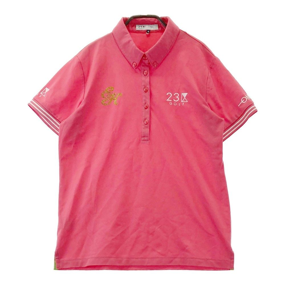 サイズ：3 23区GOLF ニジュウサンクゴルフ ×ERIKA KIKUCHI 半袖 