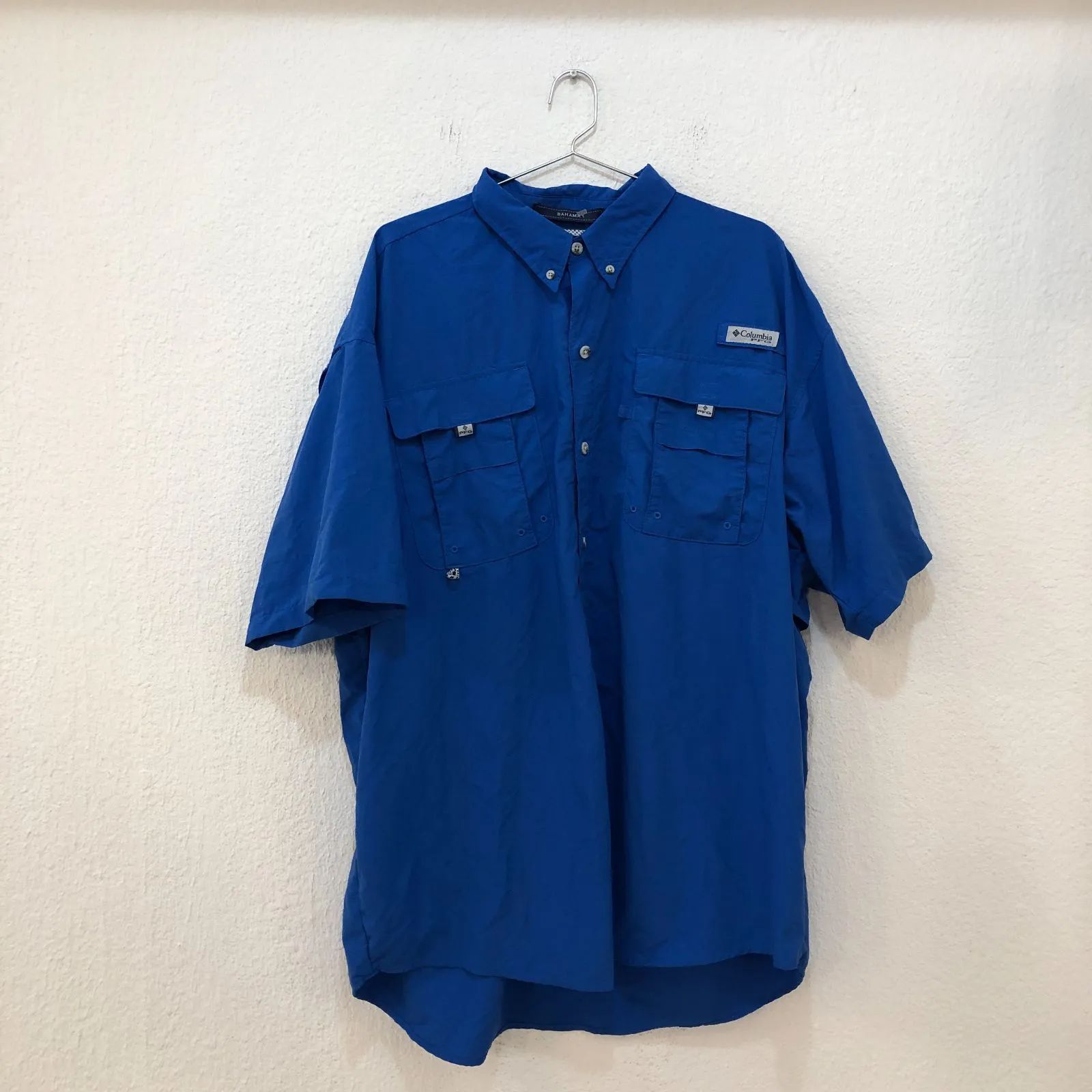 【新品】コロンビア PFG シャツ XL フィッシング バハマシャツ アウトドア 美品】コロンビア PFG シャツXL フィッシング バハマシャツ