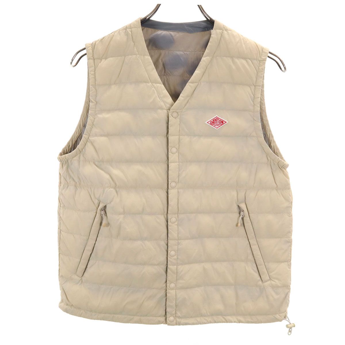 Danton ダントン ダウンベスト 36 クリーム レディース 古着 - メルカリ