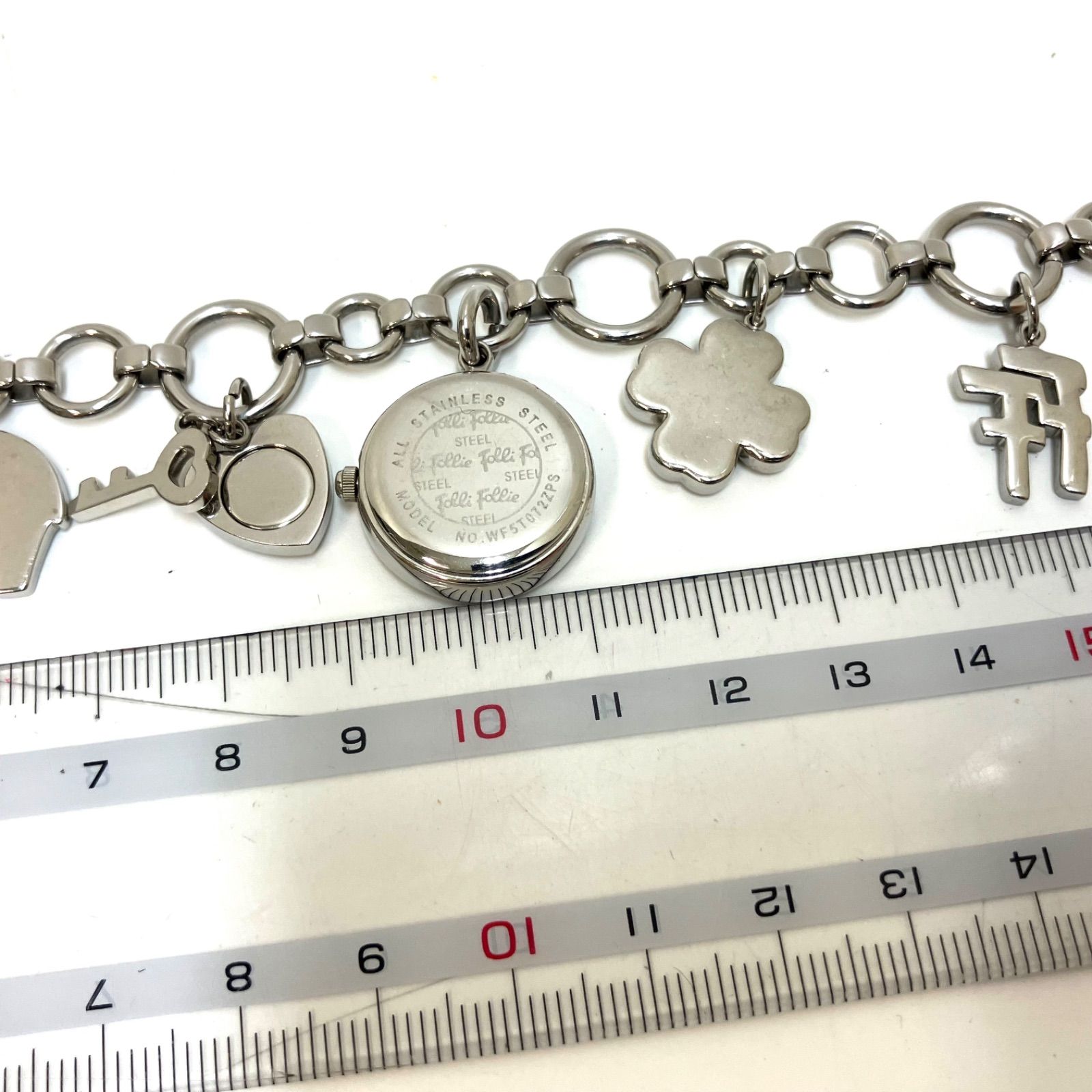 フォリフォリ＊ブレスレット 腕時計 時計不動 ジャンク品