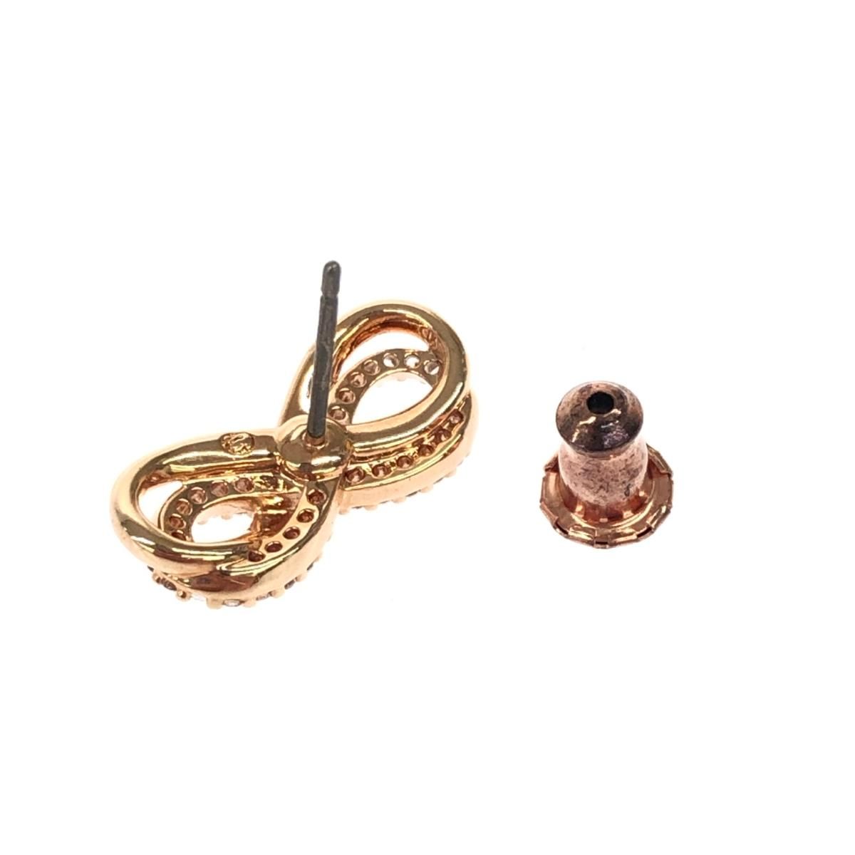 新品同様 SWAROVSKI スワロフスキー ピアス 5684085 ローズゴールド