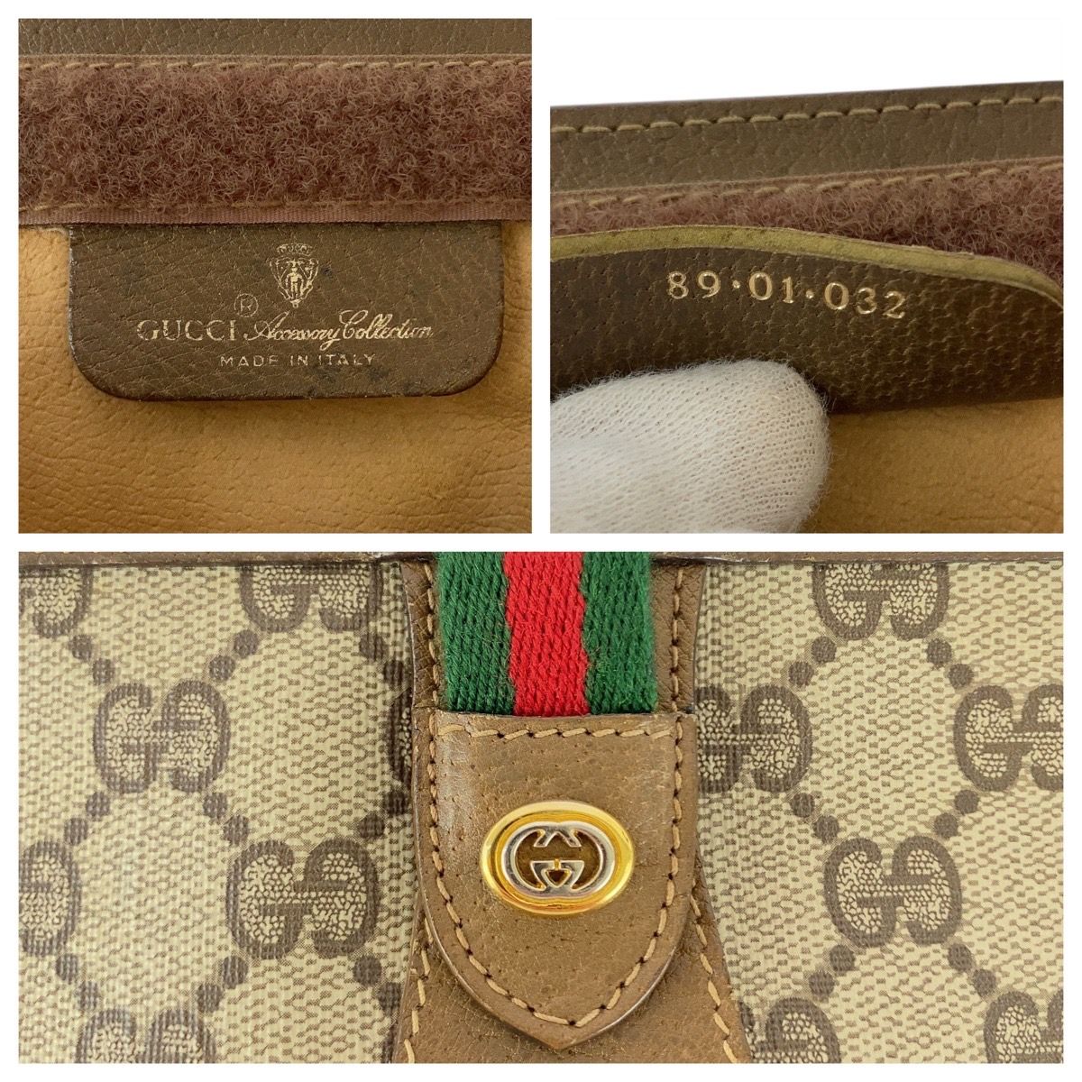 GUCCI グッチ ヴィンテージ オールドグッチ シェリーライン