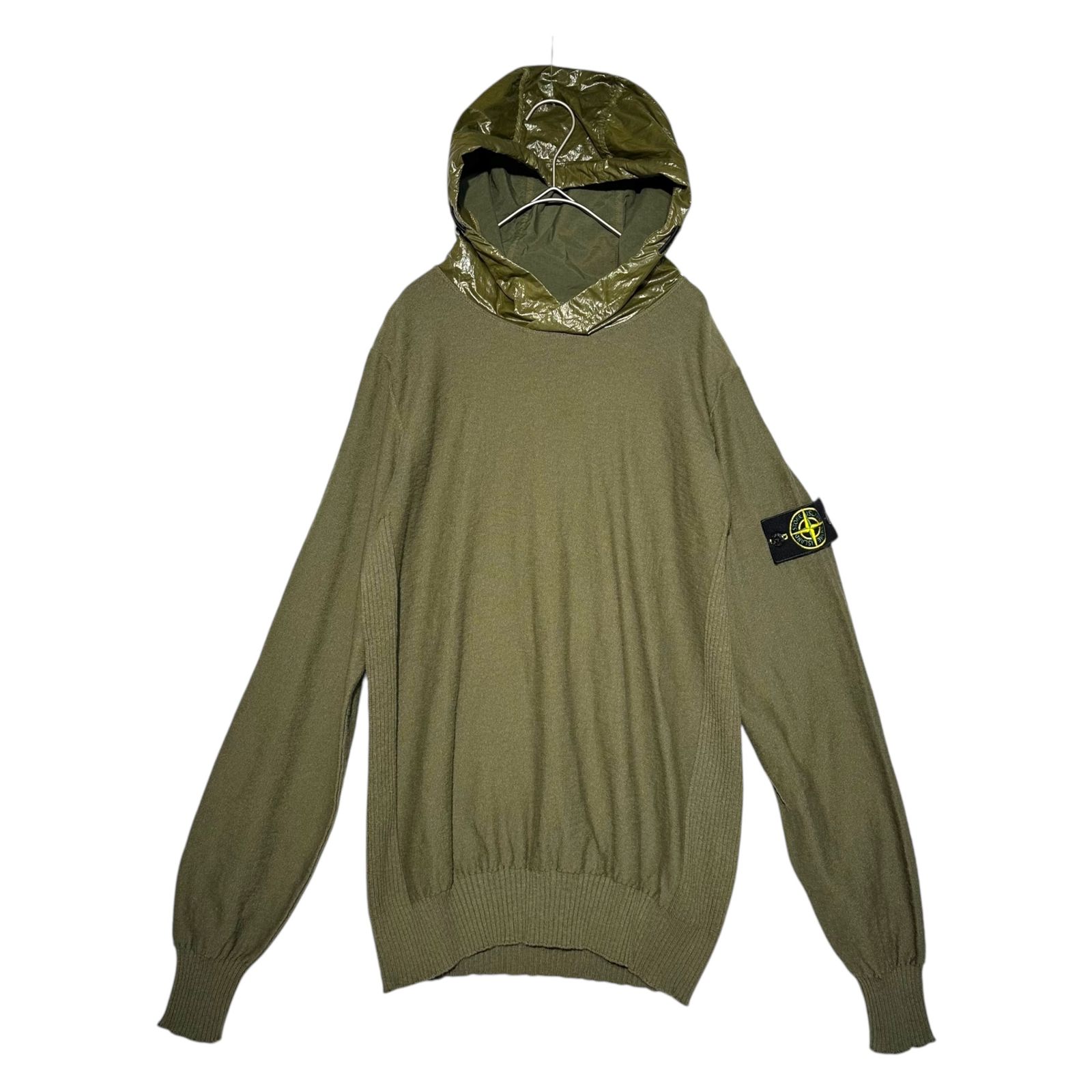 STONE ISLAND(ストーンアイランド) 21SS Nylon l hood knit hoodie 