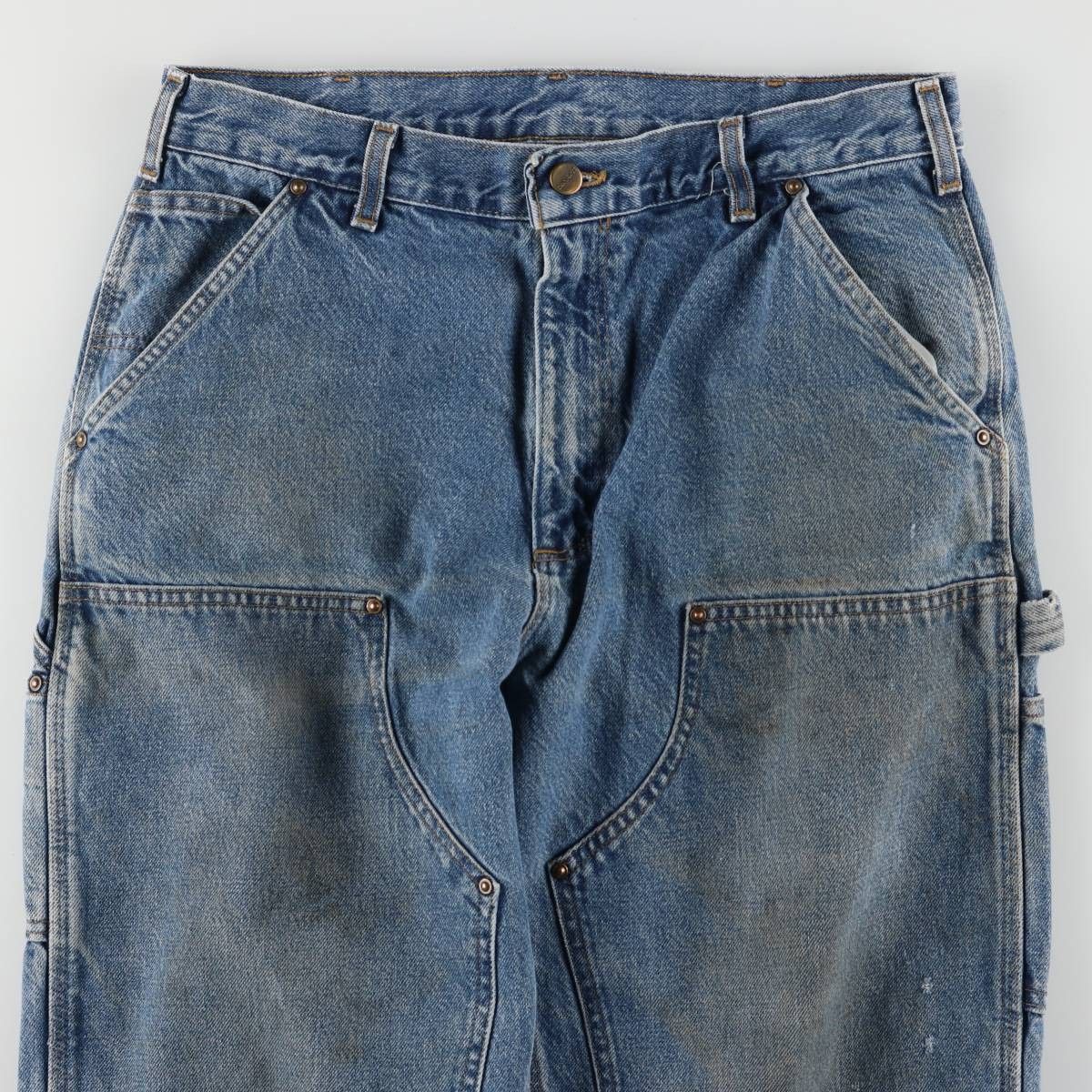 古着 00年代 カーハート Carhartt ダブルニー デニムペインターパンツ