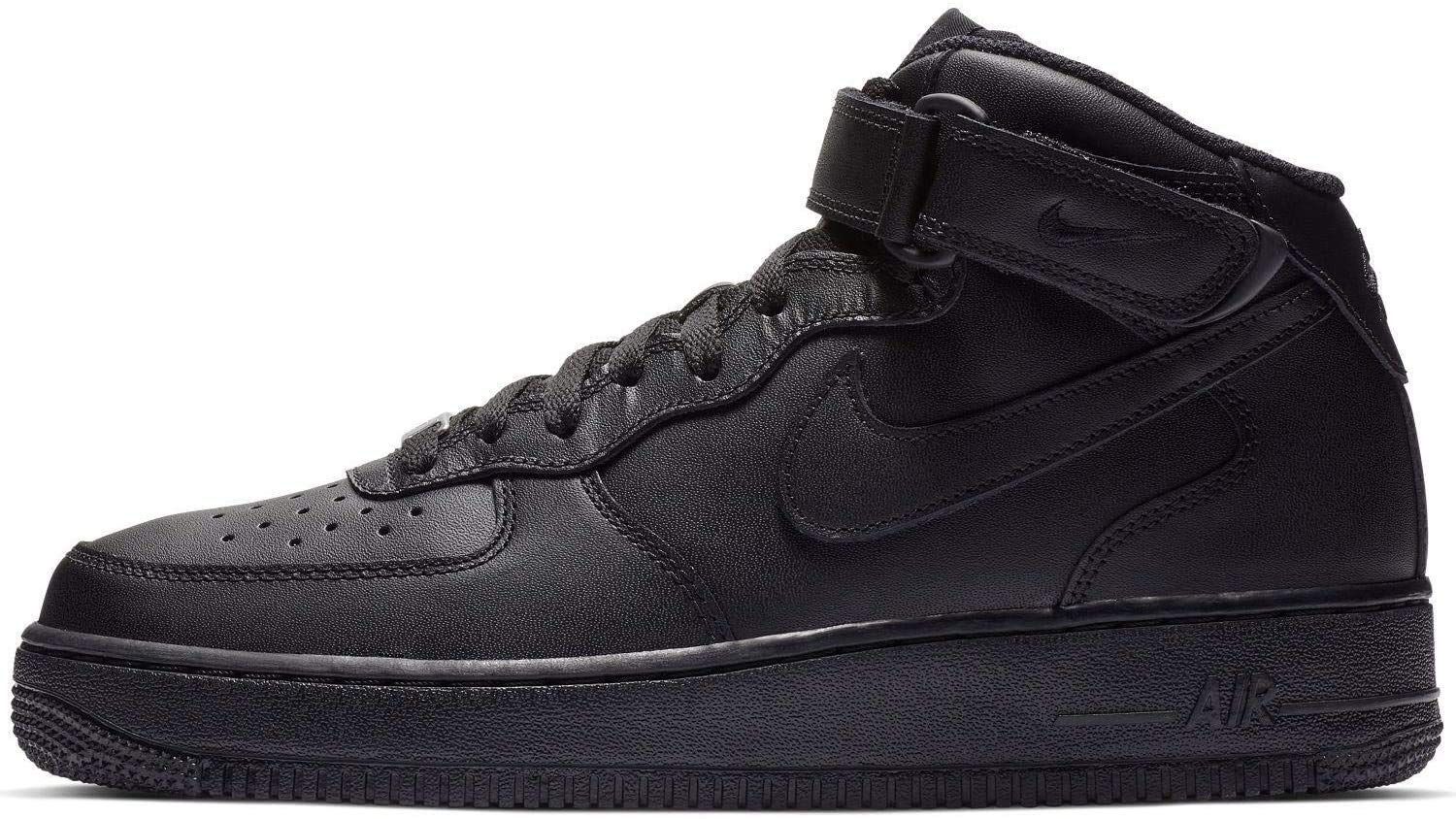 NIKE AIR FORCE 1 MID BLACK 26.5cm 26.5cm】Supreme × Nike Air Force 1