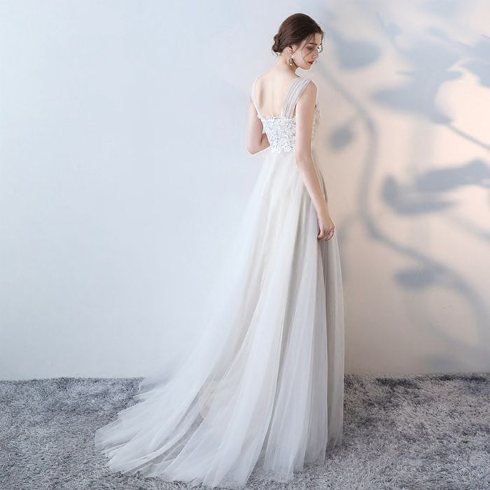 花嫁ドレス レディース ロングドレス 結婚式ドレス ドレス パーティードレス フォーマルドレス お呼ばれ 謝恩会 発表会 演奏会 同窓会 成人式 フォーマル 女子会 誕生日 シンプル 体型カバー おしゃれ 20代 30代 40代 yuanmeng37