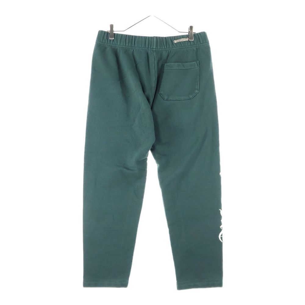 CHROME HEARTS クロムハーツ Y NOT SLO RIDE ワイノット ロゴ刺繍 CHプラスレザーパッチ スウェットパンツ カーキ