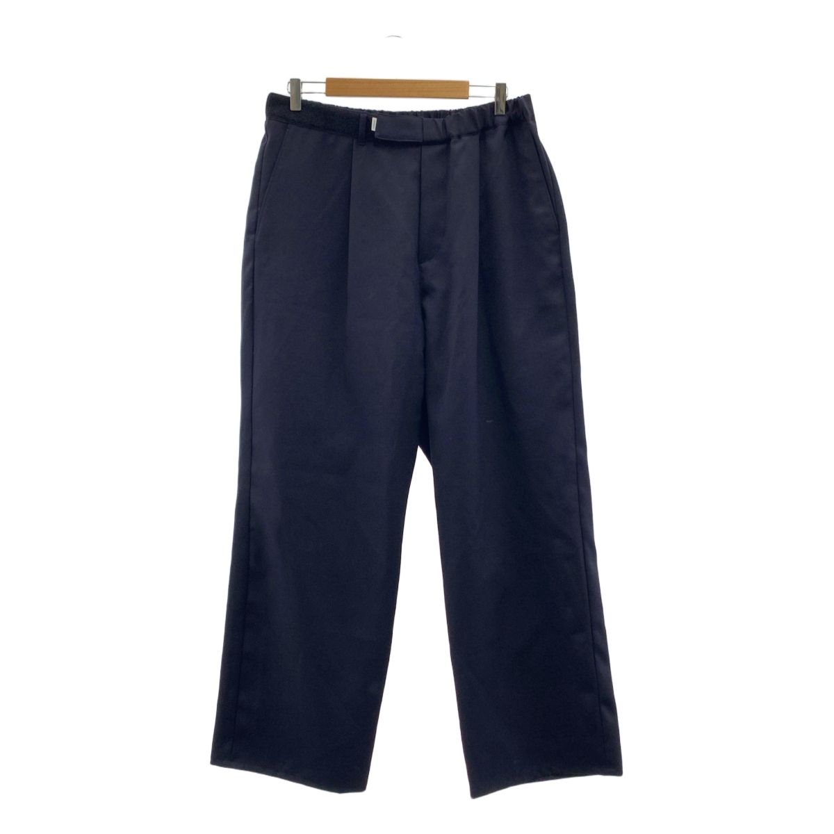 Graphpaper | グラフペーパー | 2025SS | Scale Off Wool Wide Chef Pants | F | ネイビー | メンズ
