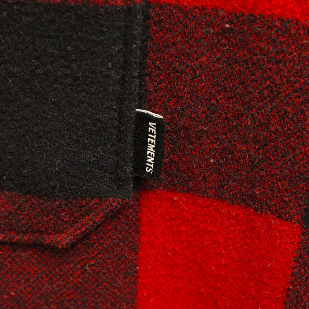VETEMENTS (ヴェトモン) 17AW MAH18SH13 中綿キルティングオーバー 
