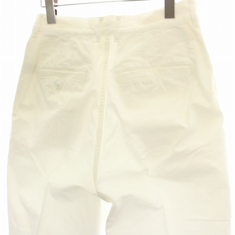 LOEFF ロエフ コットンツイル ツータックパンツ 2タックパンツ