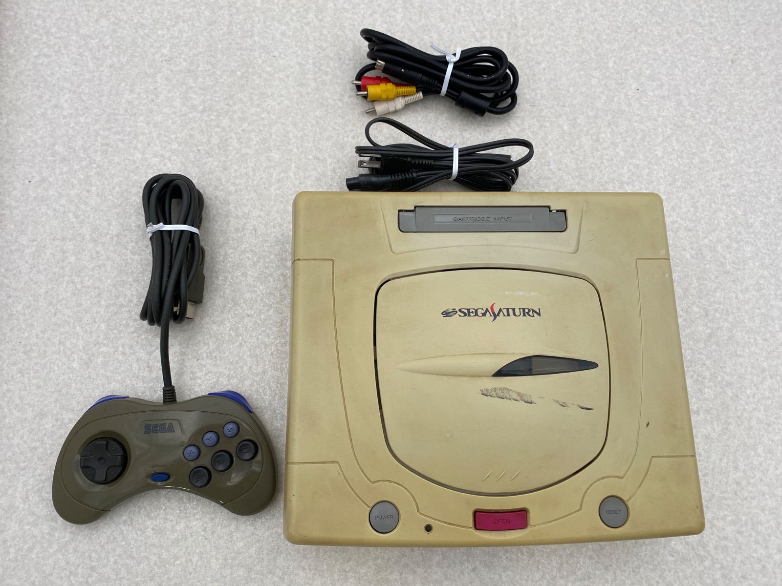 SEGA セガサターン HST-3220 本体 動作品 - メルカリ