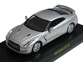 【中古】（非常に良い）京商　1/64　 ＮＩＳＳＡＮ　スカイラインＧＴ-Ｒ　 ミニカーコレクション　 スカイライン　ＧＴ-Ｒ　Ｒ３５　銀