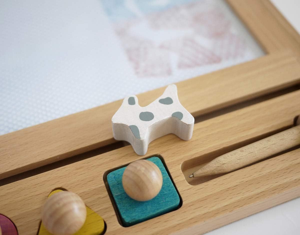 gg* お絵かきハウス お絵かきボード Oekaki House ジジ 知育玩具 木製