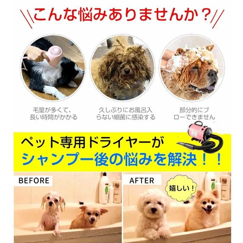 ペット用送風機