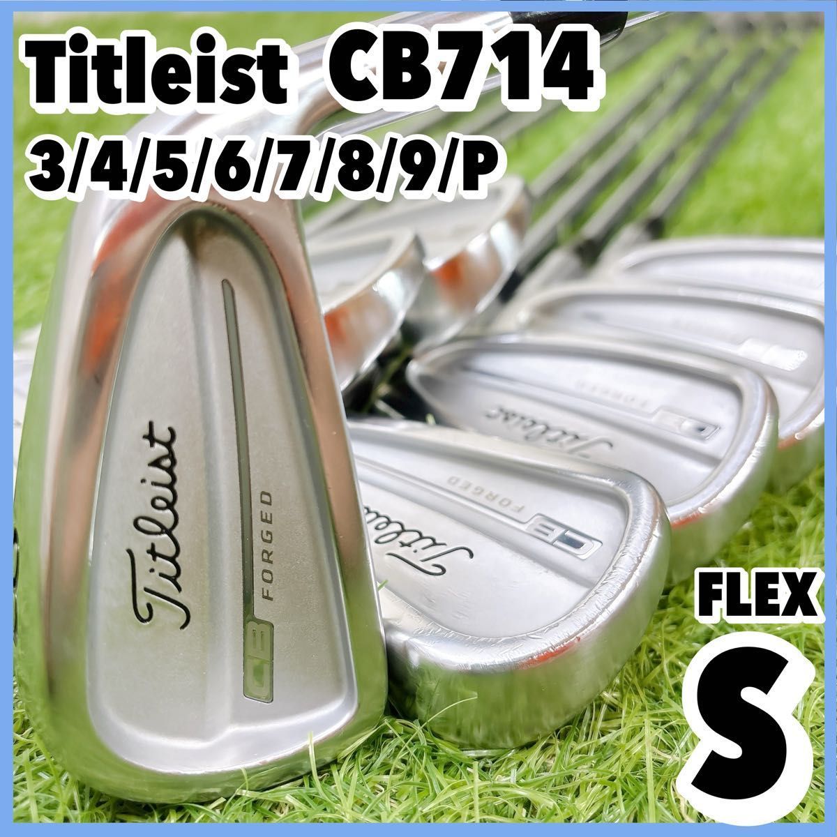 名器 貴重なレフティ ピン EYE2+ メンズ アイアン 10本セット 橙ドット 名器 貴重なレフティ ピン EYE2+ メンズ アイアン 10本セット 橙