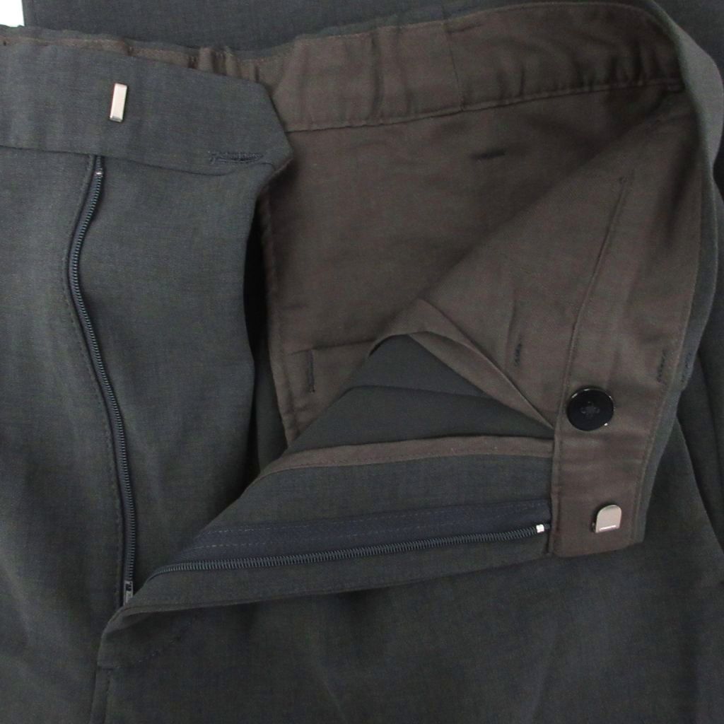 スラックス ダブルクロスツータックパンツ