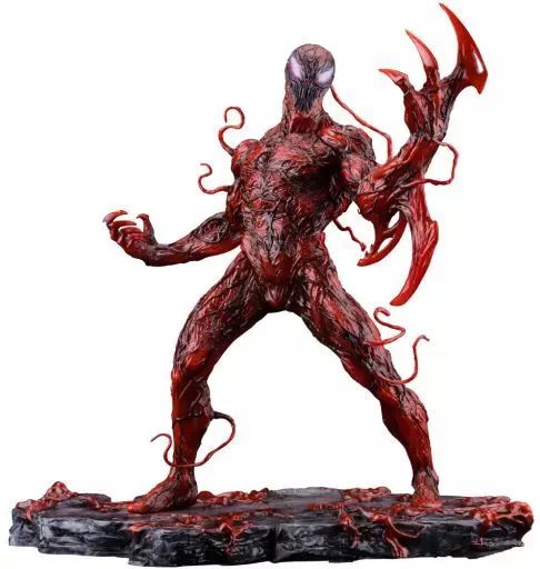 フィギュア　ARTFX+ カーネイジ リニューアルエディション 「アメイジング・スパイダーマン」 1/10 PVC製塗装済み完成品 中古】フィギュア ARTFX+ カーネイジ リニューアルエディション