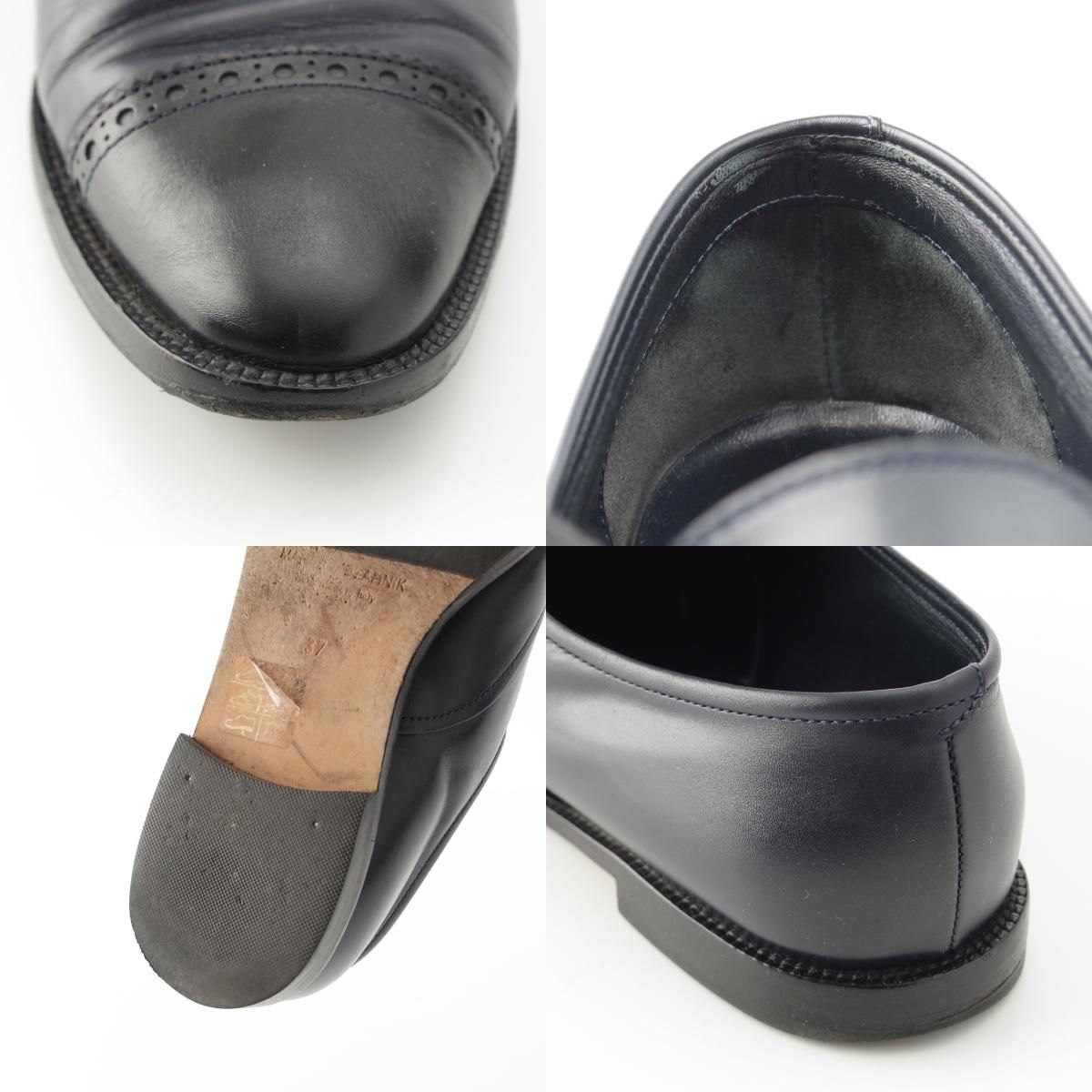 マノロブラニク レザー Andare リボン ローファー ブラック 37