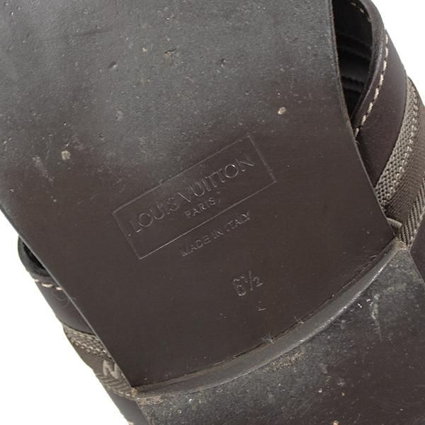ルイヴィトン 靴 サンダル トング 25.5cm ブラウン JJS01829